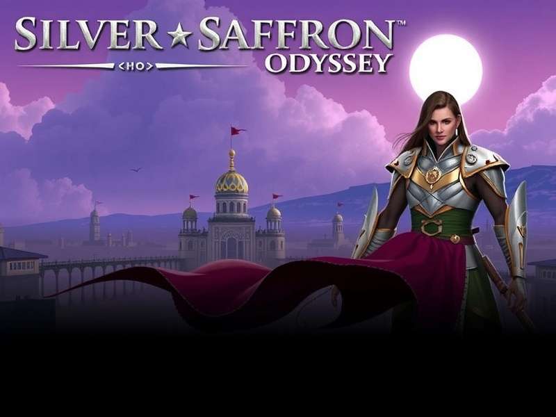 Silver Saffron Odyssey Adventure Game Silver Saffron Odyssey Game Banner